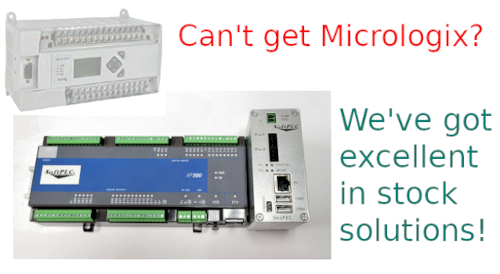 MLX SoftPLC is alternative to A-B MicroLogix