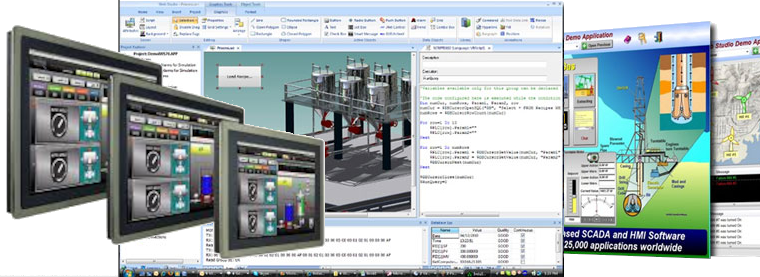 SoftPLC SCADA software & HMI Models